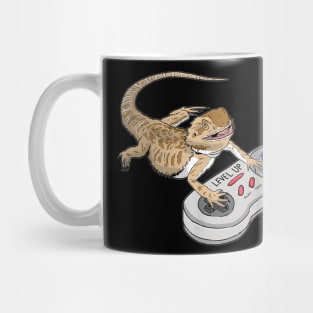 Bearded Dragon Playing Video Game Reptiles Pagona Gamers Mug